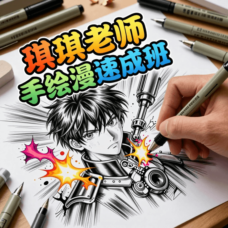 琪琪老師手繪漫畫速成班&Teacher Kiki's hand-drawn comic art crash course will kickstart your journey into hand-drawn comics.